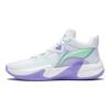 Li-Ning Lightweight Shock Absorption Non-Slip Wear-Resistant Support Low-Top Basketball Shoes Men Sneakers Gray Purple Green ABAS041-1