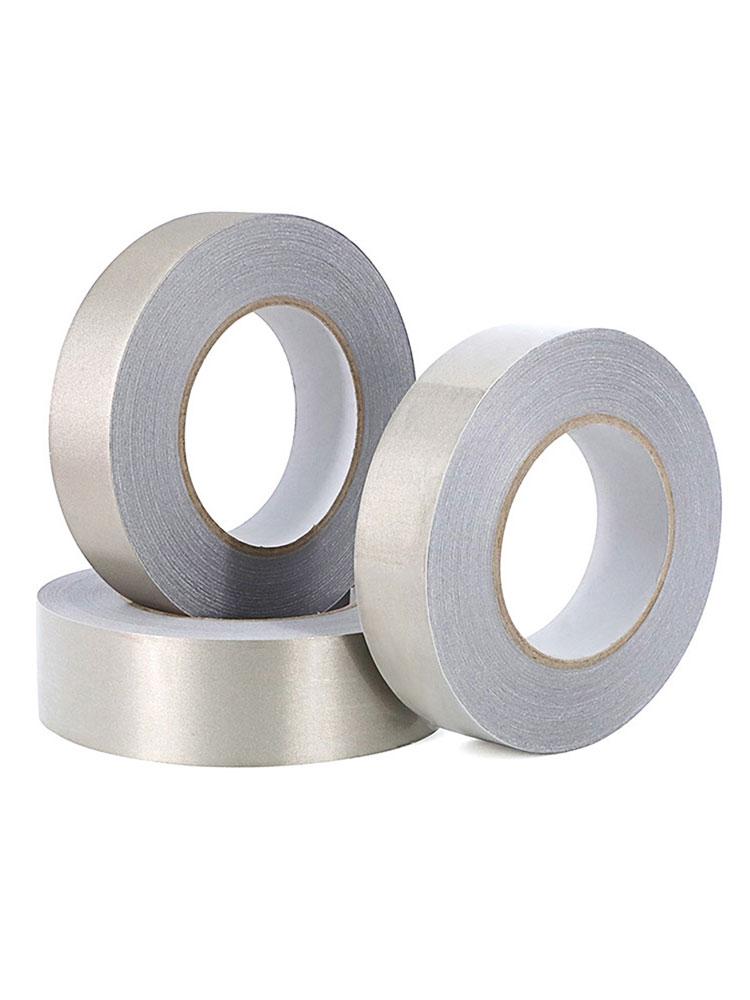 20m silver conductive fabric, fabric tape, mobile phone dual conductive fabric tape, LCD electromagnetic interference shielding (Silver,5mm&20M)