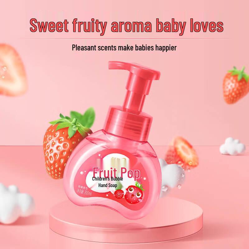 Blue Moon Foaming Strawberry Kids Hand Wash