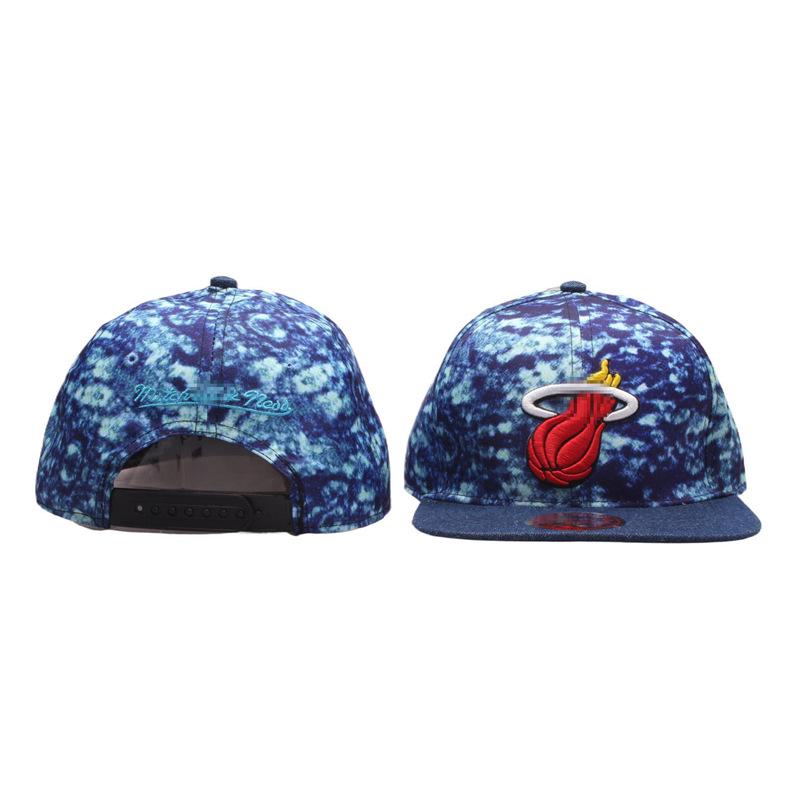 Embroidered Flat Brim NBA Cap for Men & Women - New American Hip Hop Style