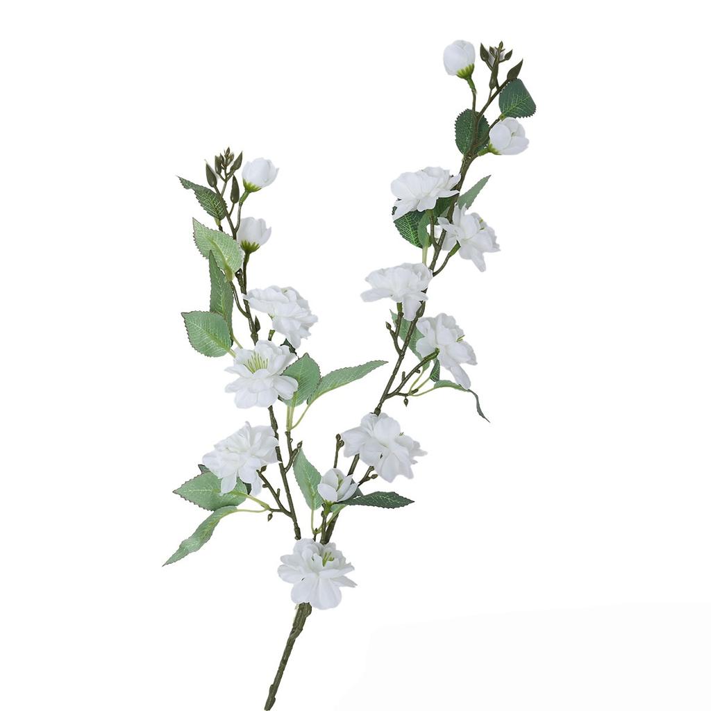 2pcs New Camellia Simulated Flower Long Branch With Fake Leaves Artificial Flower Wedding Home Table Decor Flores Artificiales