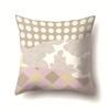 Fashionable Geometric Splicing Printed Pillowcases, Living Room Sofa Cushion Covers, Bedroom Dormitory Bedside Home Decoration