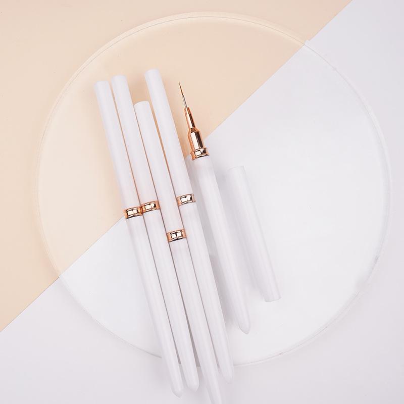 Professional Five-Piece Nail Art Pen Set - High-End Line Drawing and Painting Multifunctional Tools