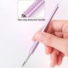 6 In 1 Nail Beveled Head Stainless Steel Cuticle Pusher Nail Art Sanding Tablet Manicure Sticks Tool For Salon Nails Accessories