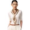 Shanghai Story 100% Mulberry Silk Double-Sided Square Scarf