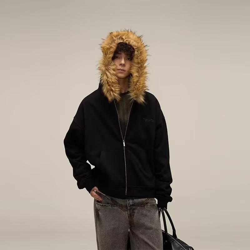 Men's 2025 Autumn Retro Cropped Jacket - High-End, Clean Fit, Streetwear Style