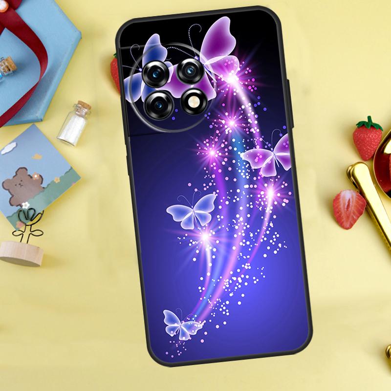 Colorful Butterfly Case For OnePlus 15 13 12 11 9 10 Pro 13T 13R 12R 10T 8T Nord 5 CE 3 4 2 Lite N20 N30 Cover