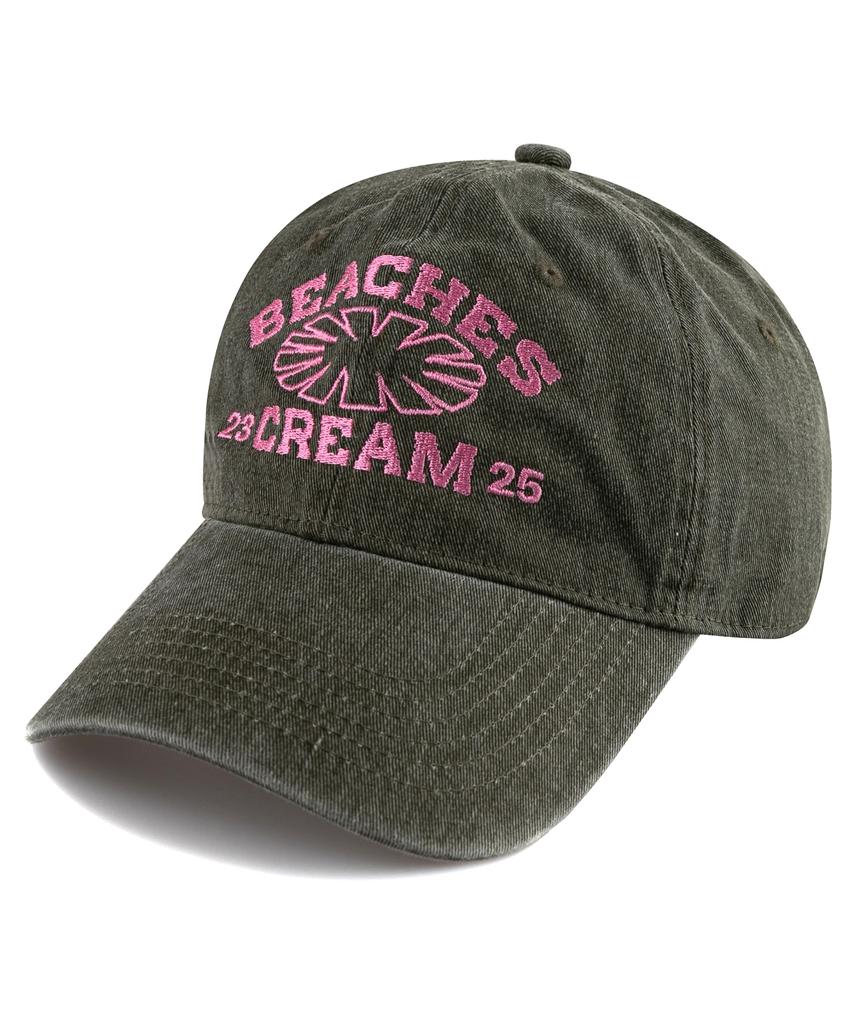 Bichiseuaenkeulim 23-25 Pigment Ball Cap-Khaki