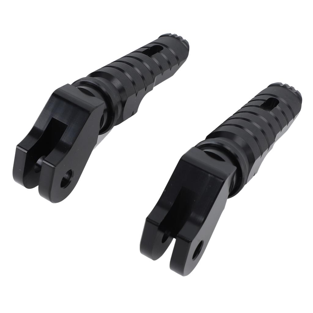 Motorcycle Front Foot Pegs Short Handle Anti Slip Aluminum Alloy Sturdy High Strength Footrest Pegs Pedals For T100