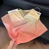 New 71 * 71cm Korean version small square scarf women's silk scarf spring and summer thin sunscreen scarf neck protection tied bag headband scarf