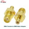 2Pcs/Lot RF Adapter SMA to SMB/SMC/MCX/MMCX Male Plug or Female Jack Straight 50 ohm RF Coaxial Connector Gold Plated Brass