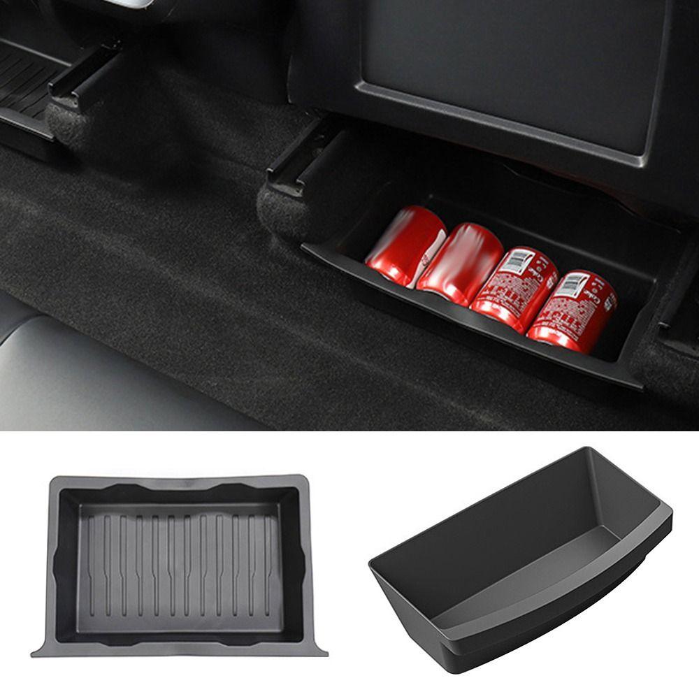 Large Capacity Under Seat Drawer Storage Drawer for Tesla Model Y 2025/2021-2024 Car Accessories