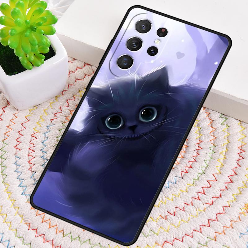 Cute Animals Cats Pattern Phone Case for Samsung Galaxy note 10 pro S26 Ultra S23 S24 FE S25 S21 S22 PLUS shockproof Cove
