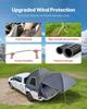 Truck Tent 8.0-8.2ft Waterproof PU2000 Truck Bed Camping Tent 2-3 Person