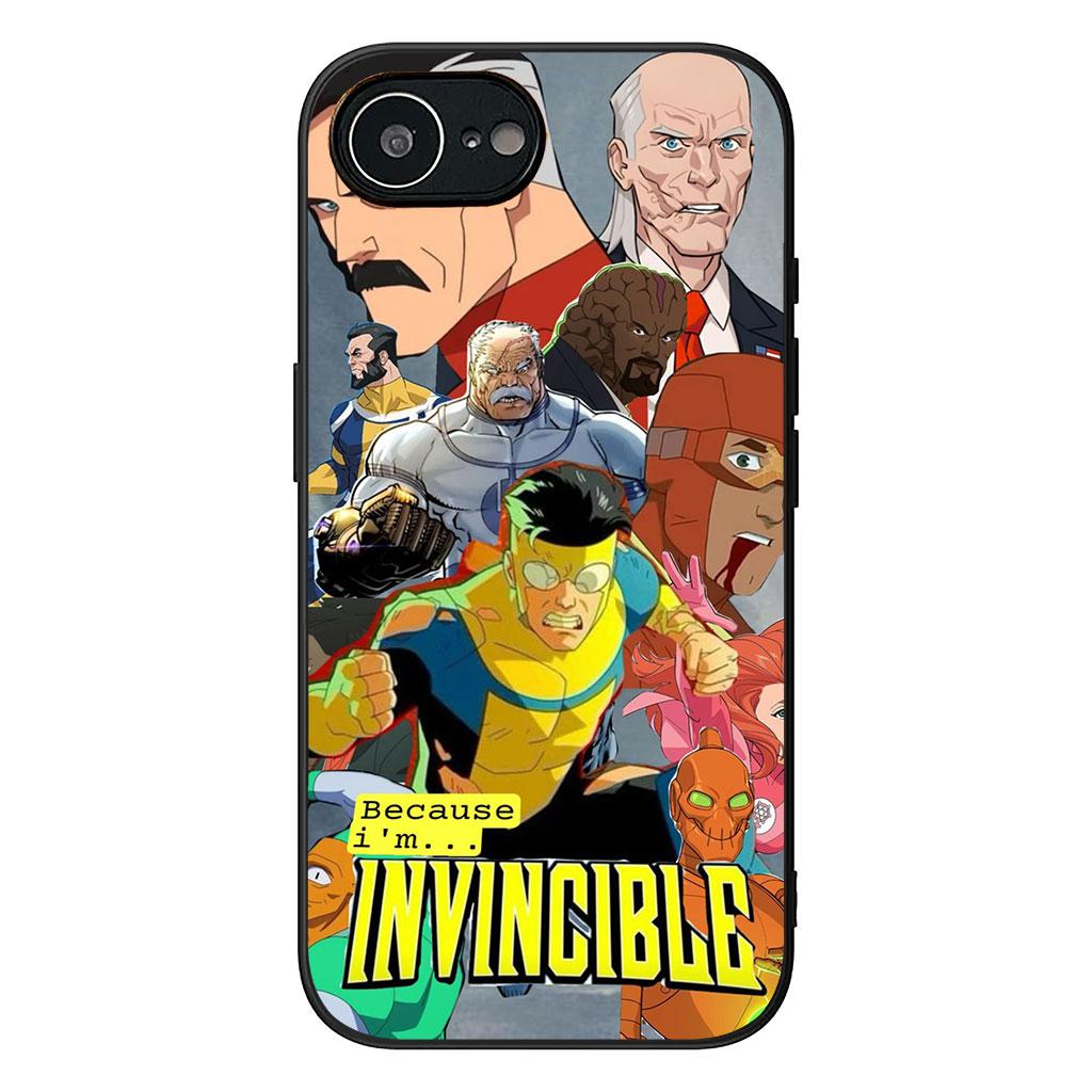 Omnis I-Invincibles Man OmniMan Casing Phone Cover for Xiaomi Redmi Note 12 10 11 9 8 Pro 10C 12C 9T 9A Note11 Note12 5G 4G Case