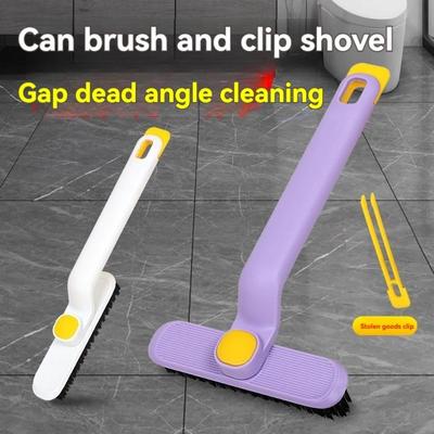 Multifunctional Rotating Bathroom Gap Brush Bathroom Corner Hard Brush Floor Brush Floor Seam Brush Sink Cleaning Brush