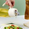 HeY LiLac 630ml Automatic Opening Glass Oil Dispenser Bottle for Kitchen No Drip Cooking Oil Container