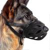 Dog Muzzle, Breathable Basket Muzzle, Anti-bite, Anti-bark, Anti-chew Dog muzzle(L Black)