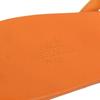 Great HERMES Sandals Orange Light Blue Yellow leather Women 36 Used