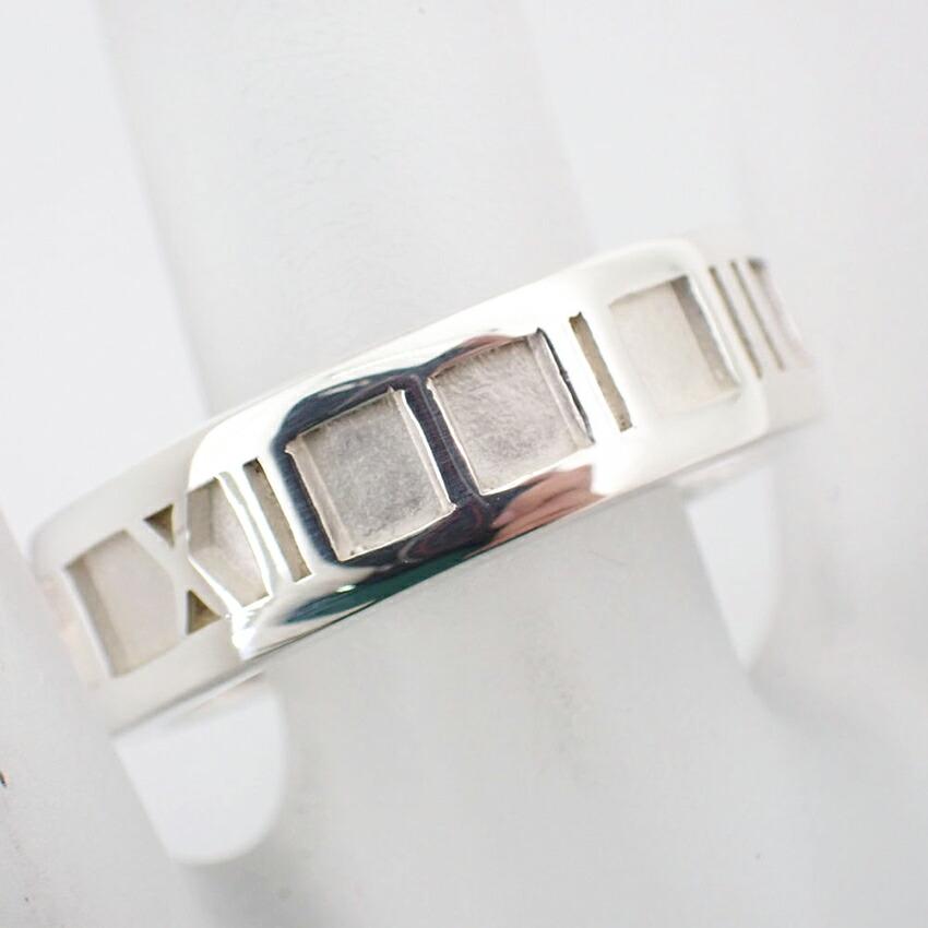 [Used] TIFFANY 925 Atlas Ring / Size 18 / J45-9