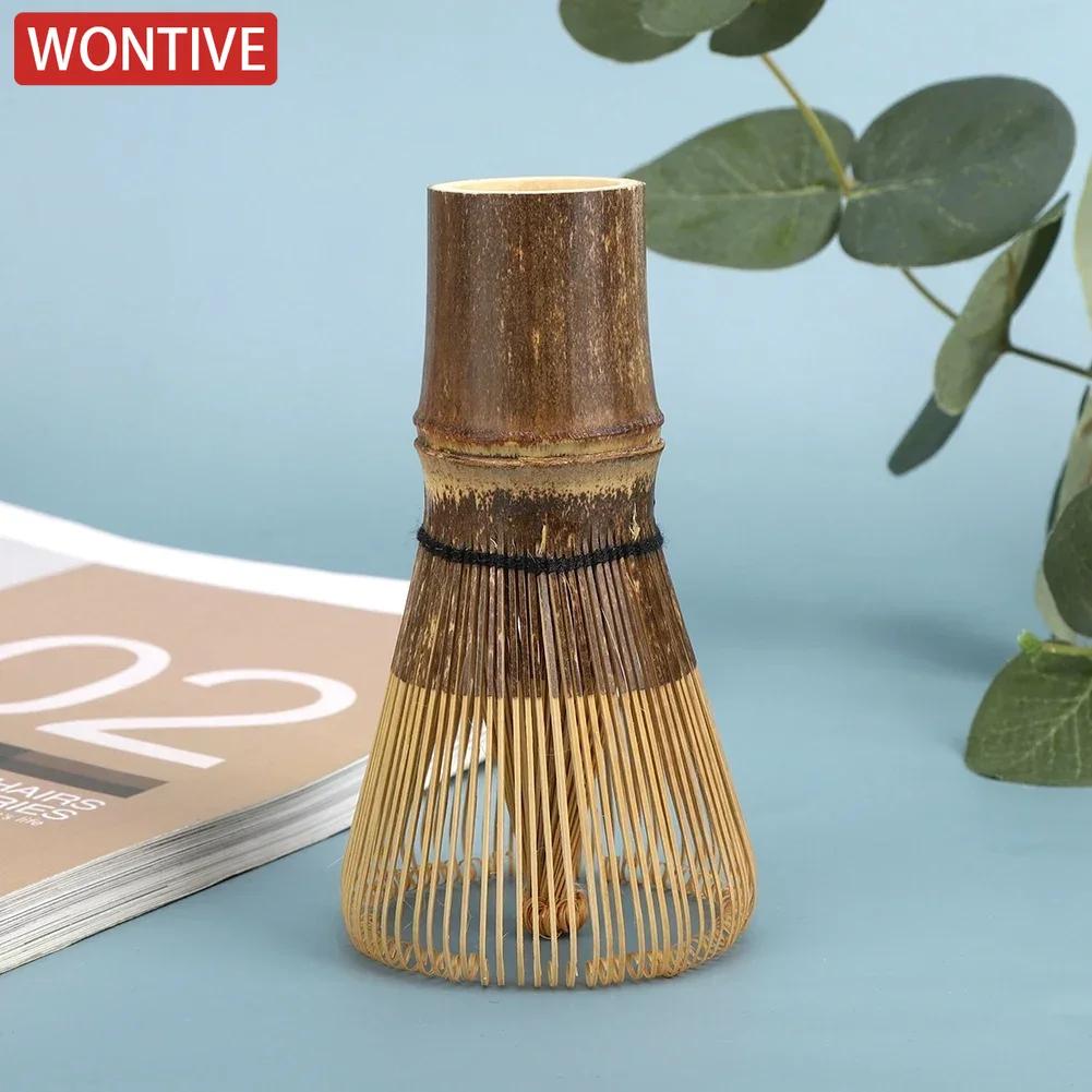 Bamboo Japanese Style Matcha Tea Whisk Brush Tea Accessories for Matcha Tea Making 100 Prongs 80 Prongs Optional