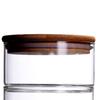 3 Tier Glass Food Jar Glass Storage Container for Candy Dining Room