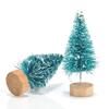 12 PCS/Bag Mini Christmas Tree Home Decoration Small Christmas Tree Mini Tree