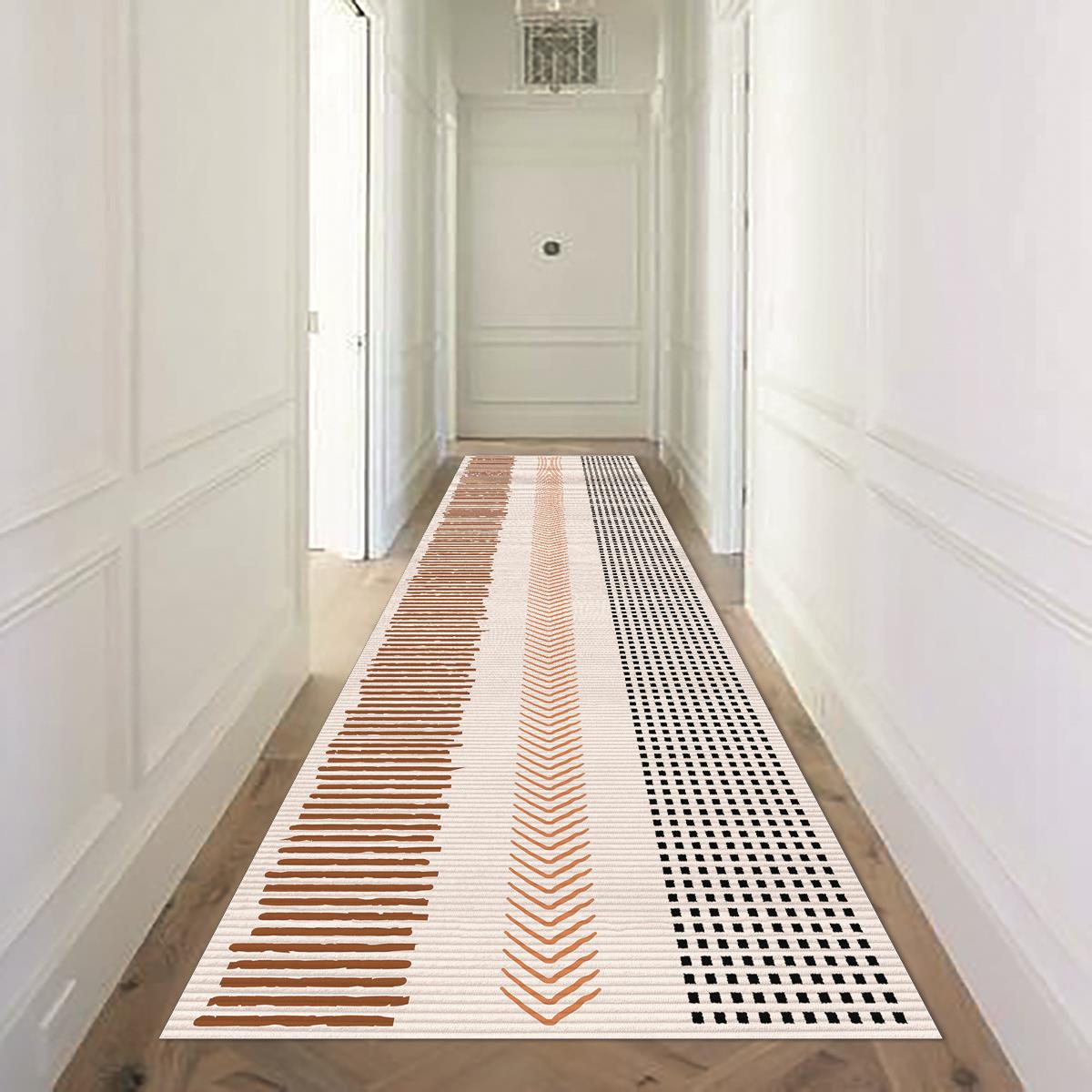 

Декоративный нескользящий моющийся ковер с цифровой печатью DOT-YOL-SD-1157 60 x 100 коричневый