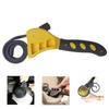 6inch Belt Wrench Oil Filter Puller Strap Spanner Chain Wrench Strap Opener, Adjustable Disassembly Tool