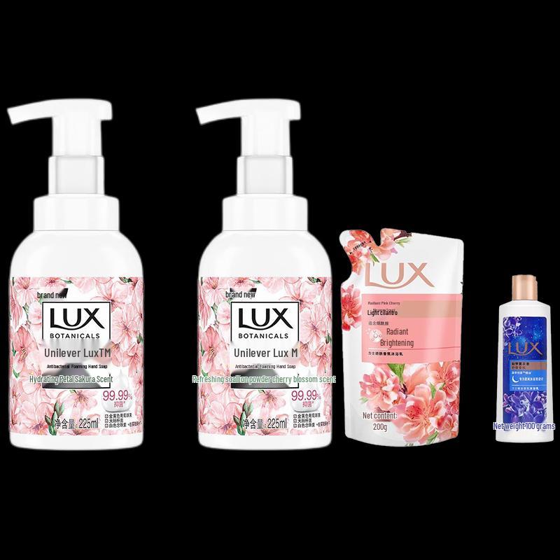 

LUX Antibacterial Foaming Hand Wash & Shower Gel Set