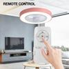 220V 50cm APP LED Ceiling Fan with Lights Remote Control Fans for Home Lamp Lighting Bedroom Living Silent Smart Dimmable