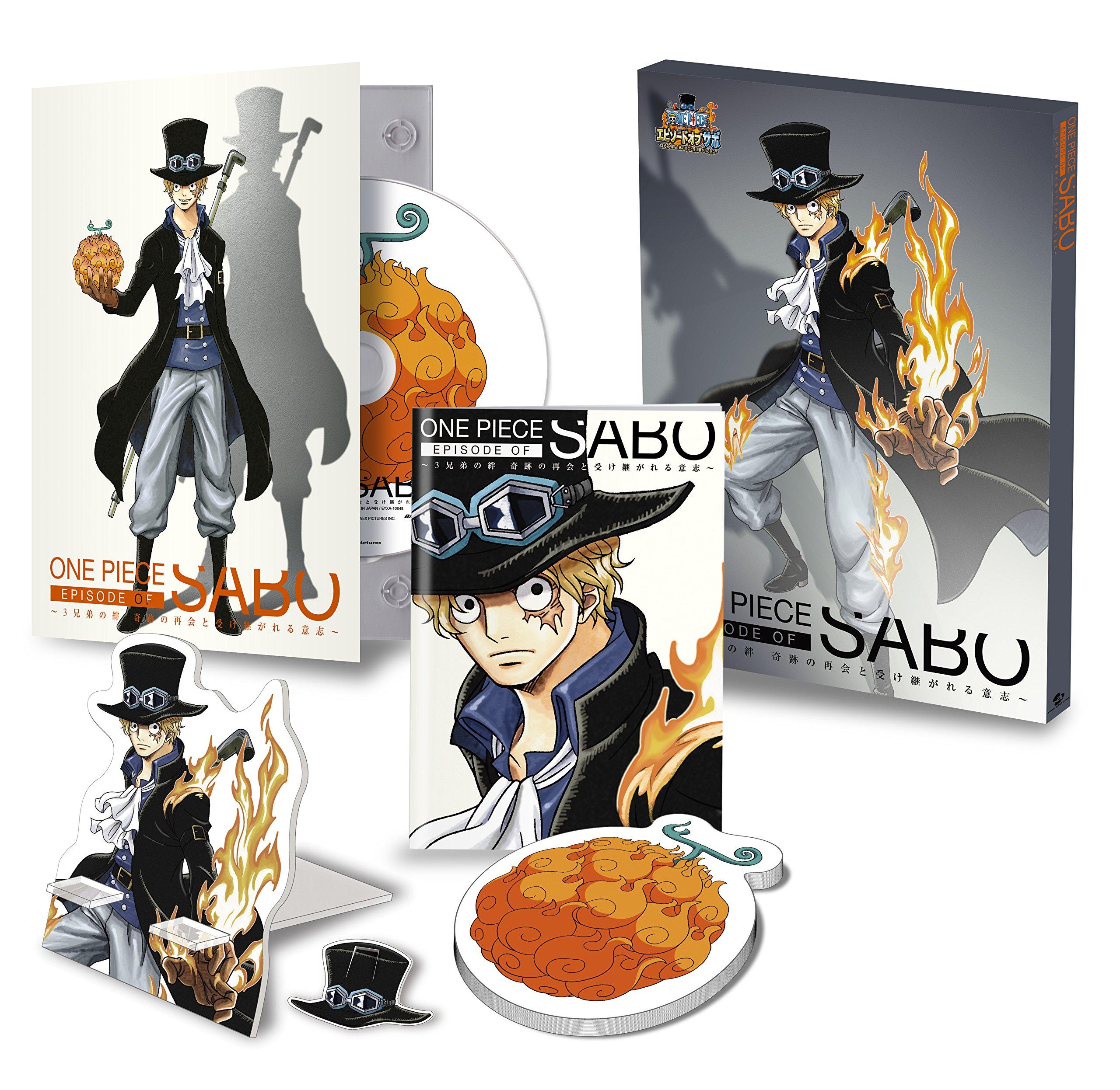 

One Piece Episode of Sabo Miraculous Reunion and Inherited Production Limited Edition BD ~3 Brothers Bonds Will~ First [Blu-ray]
