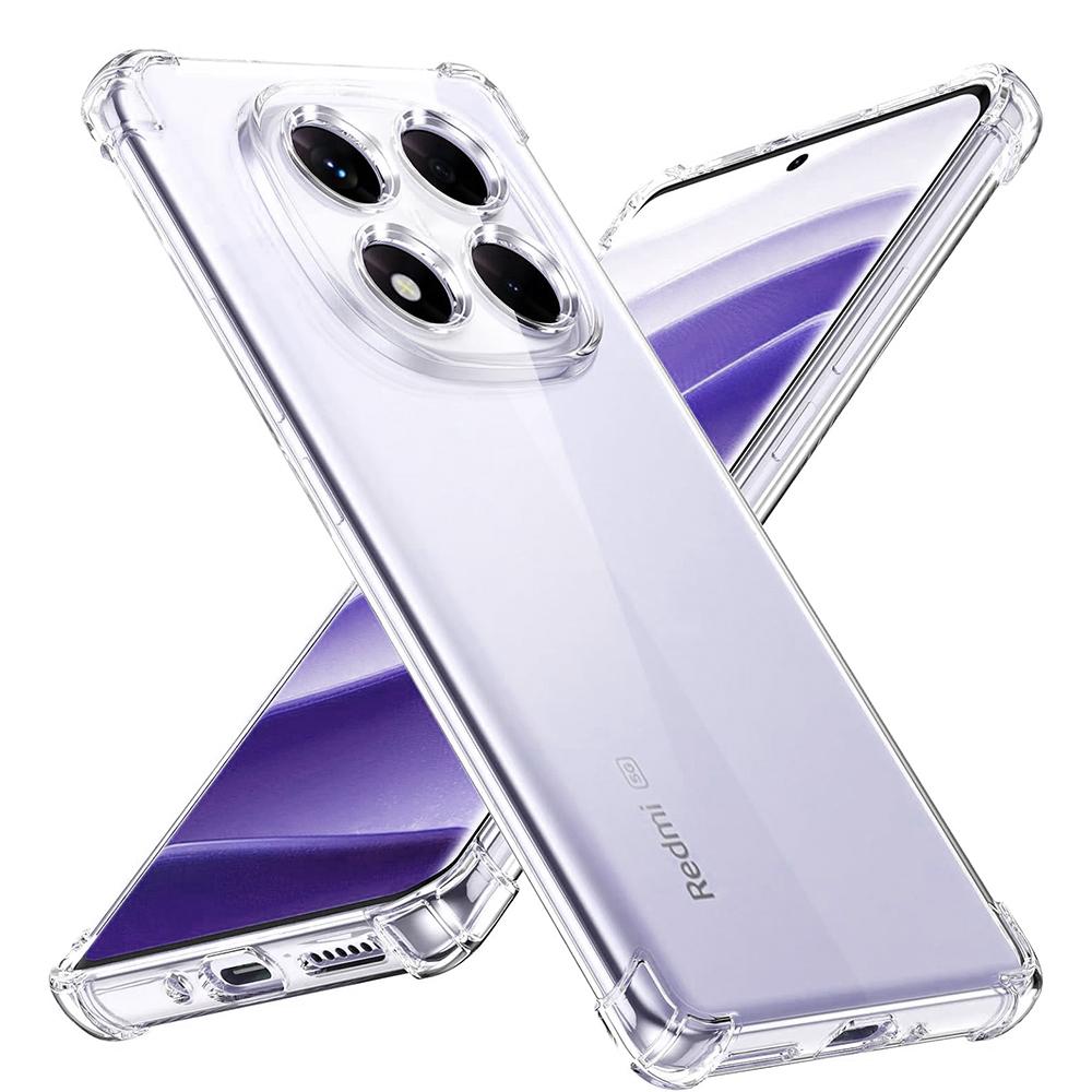 

Силиконовый противоударный чехол для телефона Xiaomi Redmi Note 14 Pro Plus Pro+ s 4g 5g Ультратонкий Прозрачный Мягкий чехол Note 14 4g 163MM