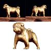 Successful Bronze French Rottweiler Figurine Dense Desk Decoration Wealth Symbol Telecommute Gift for Holidays