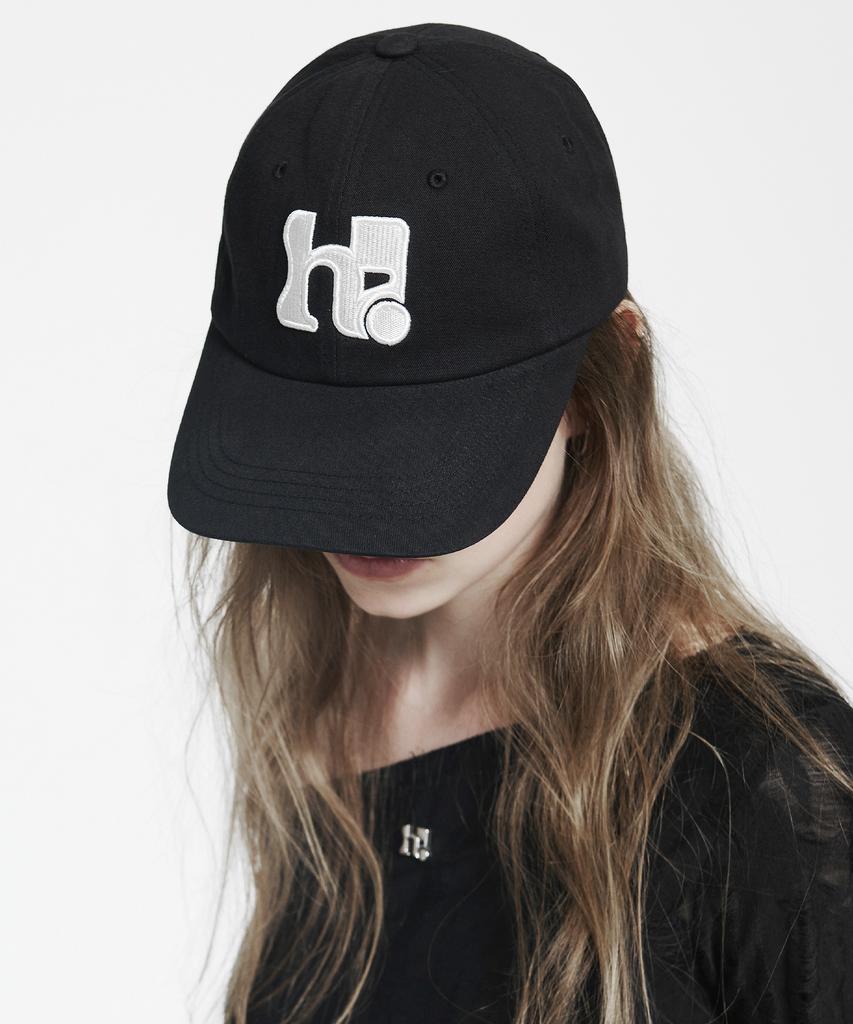 HOLYNUMBER7 Holy Symbol Big Logo Ball Cap_Black