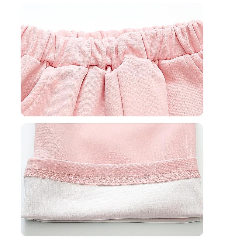 Stylowy dwuczęściowy zestaw dla dziewczynek: Top z długim rękawem i cekinami oraz spodnie na jesień/wiosnę