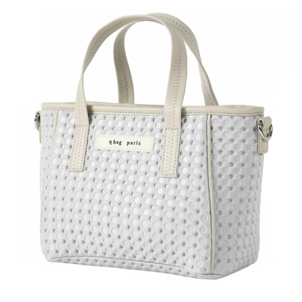 

qbag paris Bubble Mini Neoprene Bag with Shoulder Diaper Mom Bag for Large A4 Zipper Washable Pouch, 2-Way Handbag, Bag, Bag, Women, Unisex,