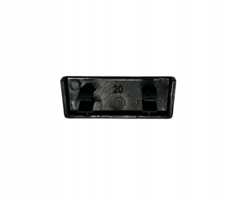 Window Drainage Hole Masking Cap Set of 20 Black