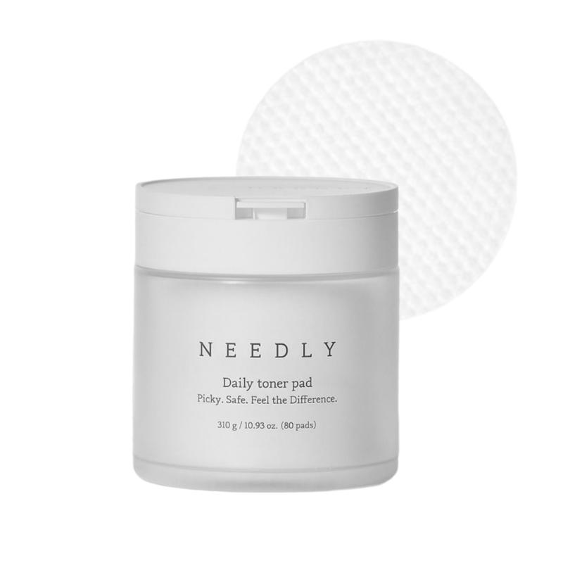 [NEEDLY] Daily Toner Pad (80 Pads) Large Size Pore Care & Gentle Exfoliation 310g