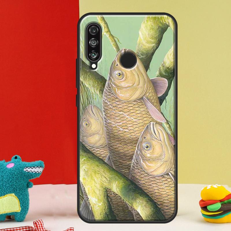 

Carp Fish Fishing For Huawei Nova 5T 9 10 SE 12i 12s 11i Y91 Y90 Y60 Y70 Y72 Y61 P60 P30 Pro P20 P40 Lite Case Huawei P20 Lite