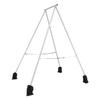Yoga Stand Frame, 3m Length Swing Stand, Max 250 Kg Load Triangular Structure Aerial Rig, Aerial Silk Stands for Yoga Enthusiasts, Non-Slip Base,