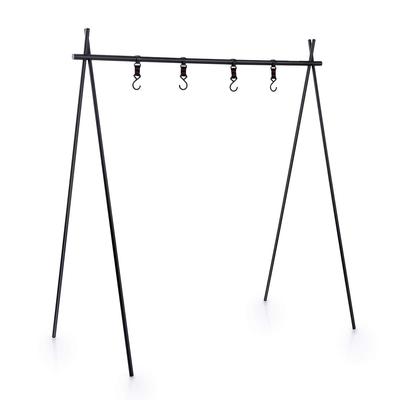 Naturehike Suporte para lanterna de rack suspenso L Camping Elegante Rack de armazenamento de alumínio Rack de cabide Rack triangular Dobrável Fácil de montar Capacidade de carga 8 kg