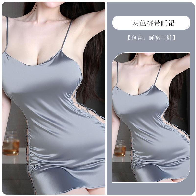 Underwear Sexy Female Pure Desire Wind Suspender Nightclub Hot Lure Slim Slim Dress