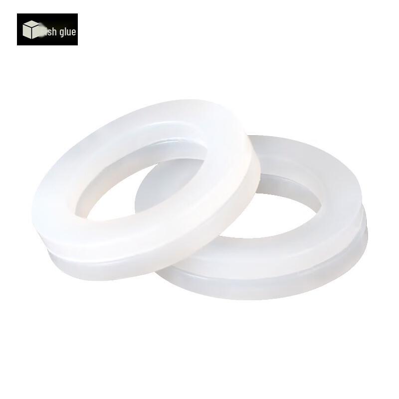 GUYU Silicone Flat Gasket 1 inch белый/50 шт.