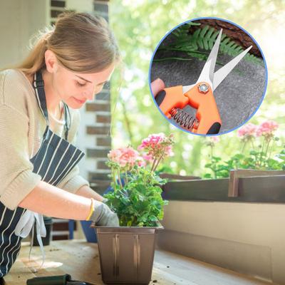 1 pz/ 2 pz Forbici da giardinaggio Forbici da potatura con impugnatura ergonomica e bloccaggio Forbici da potatura multiuso