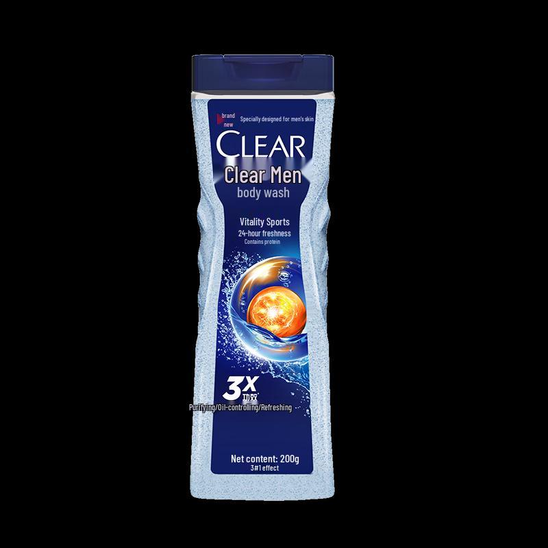 Clear Men Active Sport Oil Control Body Wash Travel Pack