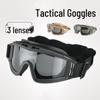 Tactical Anti-Fog Desert Goggles