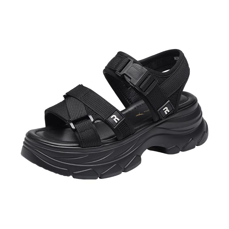 Red Dragonfly WXK251311 Women s Platform Sport Sandals 35