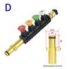 High Pressure Washer Gun Wand Tips Car Jet Washer Spray Gun Lance Nozzle Tip for Karcher Black Deckeri Bosch Lavor