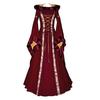 Medieval Vintage Womens Dress Costume Hooded Victorian Renaissance Dress Gothic